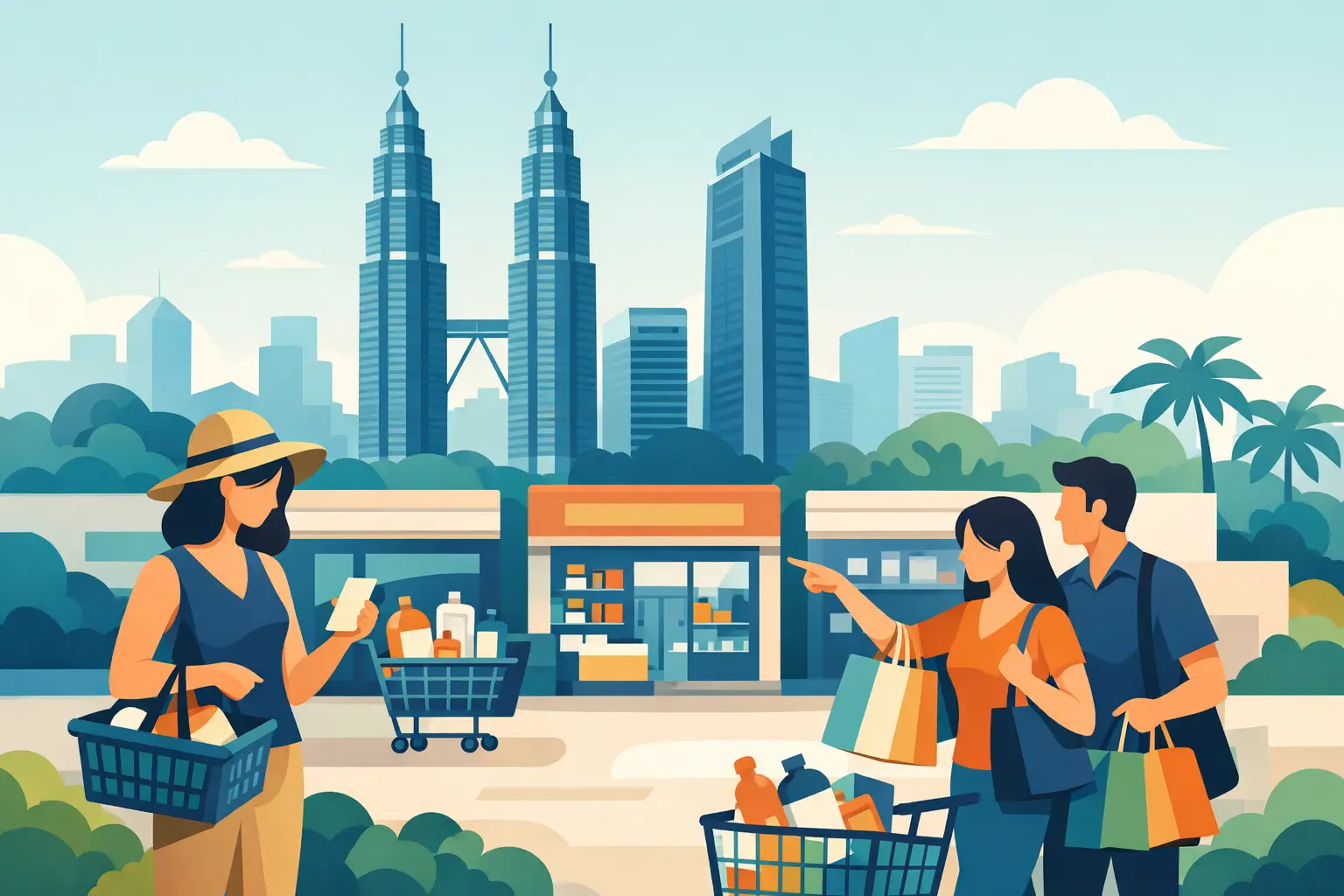 KLCC附近可以买日用品的店怎么选