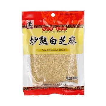 100G塞翁福炒熟白芝麻(真空)