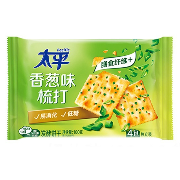 100g卡夫太平梳打饼干[香葱]