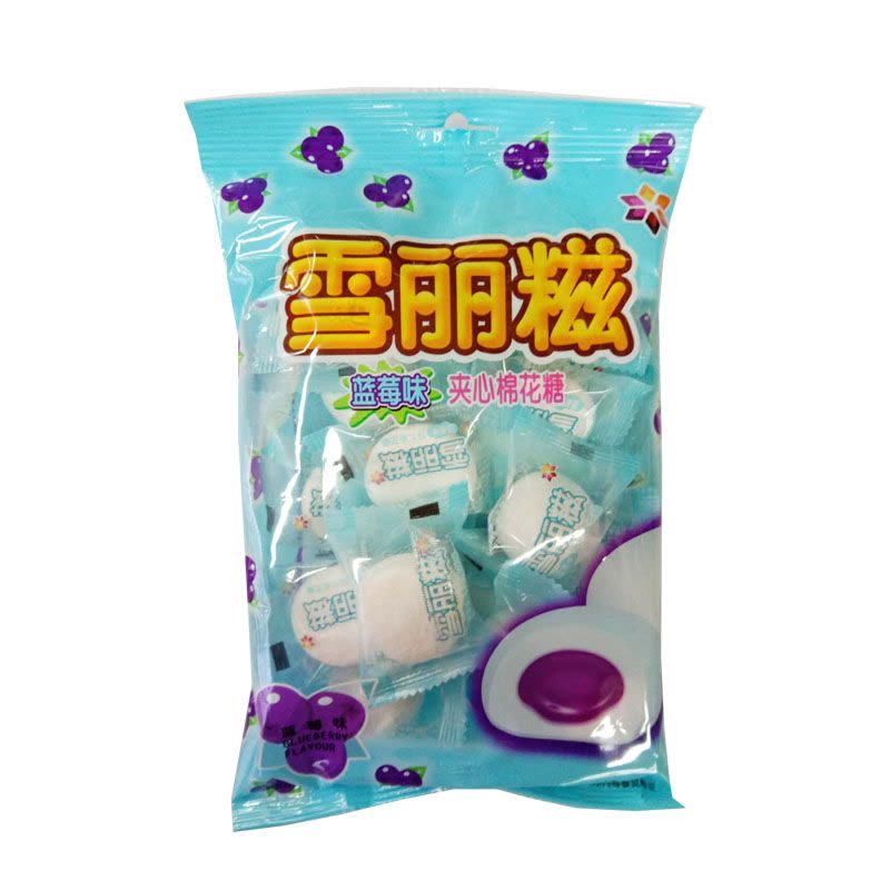 100g雪丽糍夹心棉花糖[蓝莓]