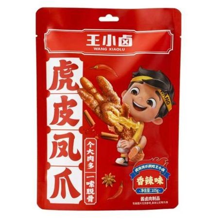 105g王小卤虎皮凤爪[香辣味]
