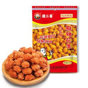 110g傻二哥四川麻辣花生