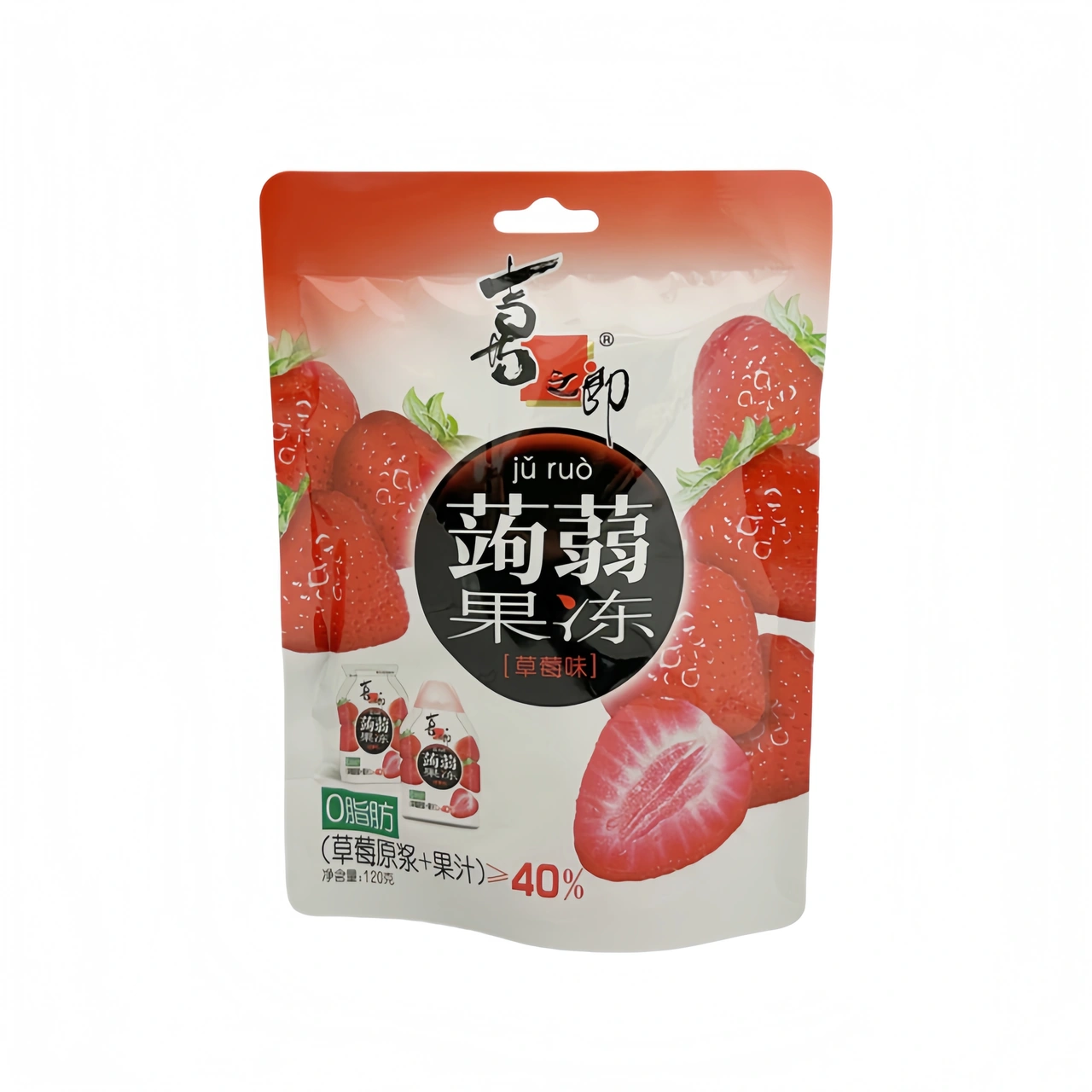 120g喜之郎蒟蒻果冻[草莓味]