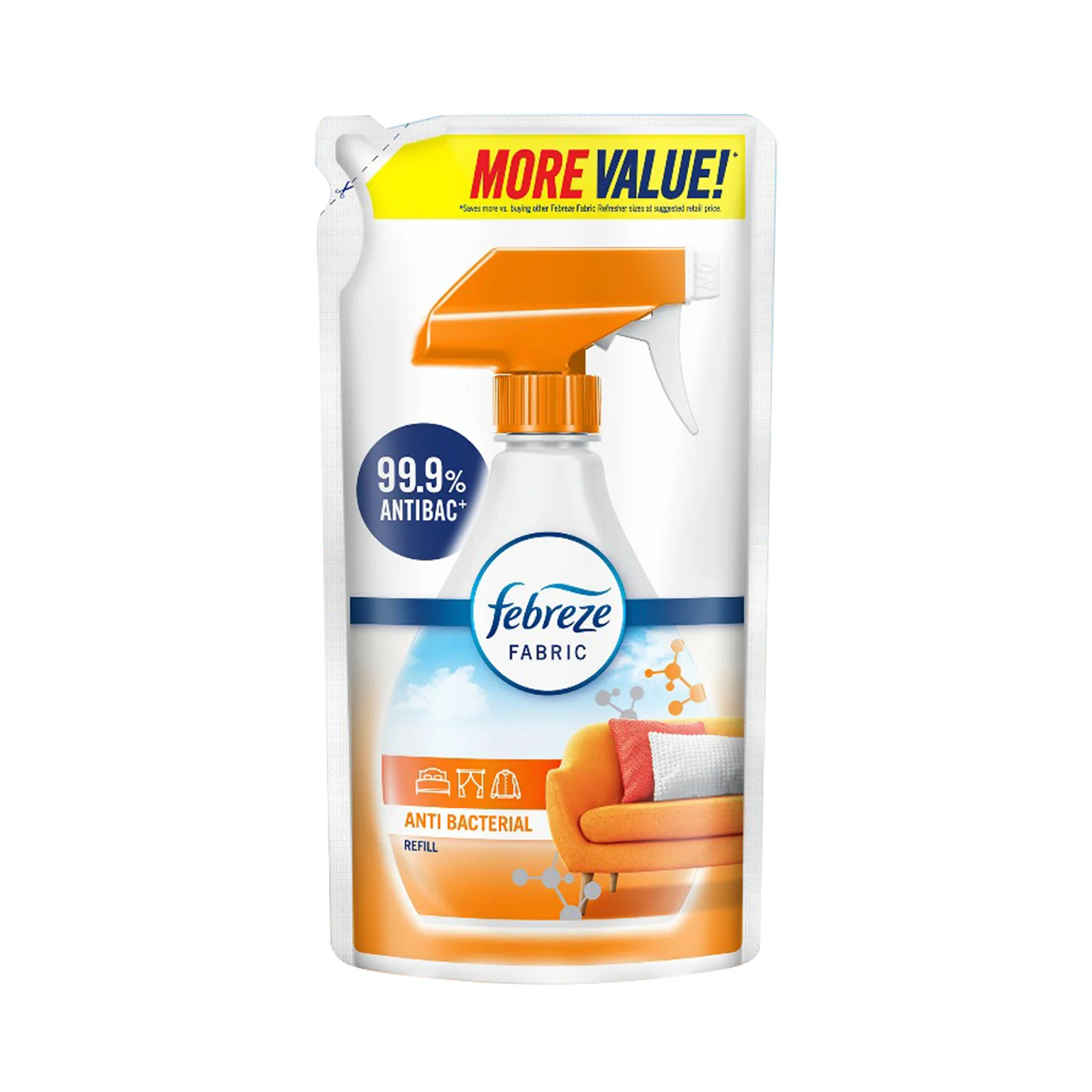 FEBREZE REFILL 320ML ANTI BACTERIA