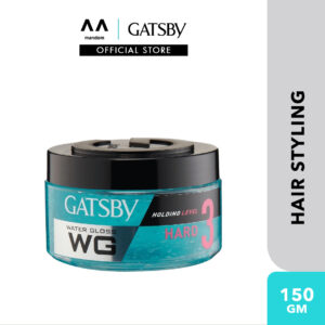 GATSBY WATER GLOSS HAIR GEL 150G 3 HARD (JAR)