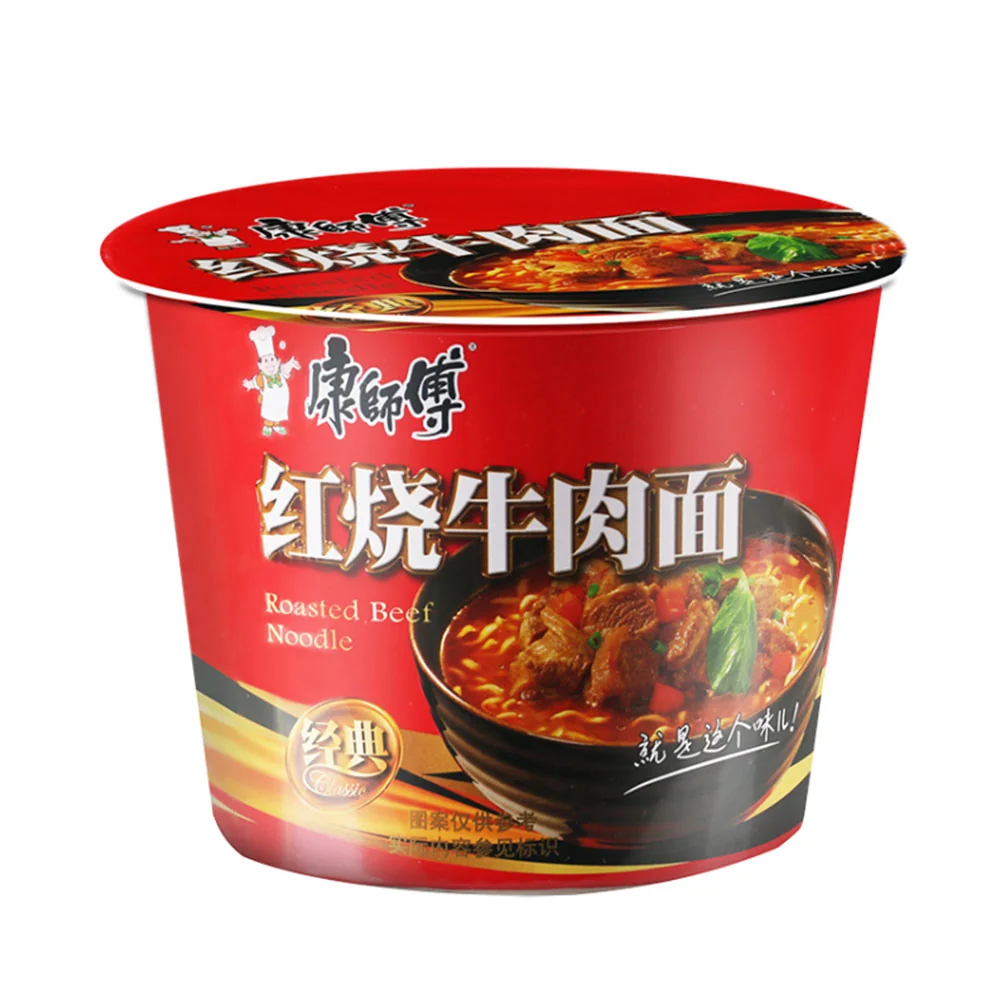 经典桶康师傅面 红烧牛肉113G