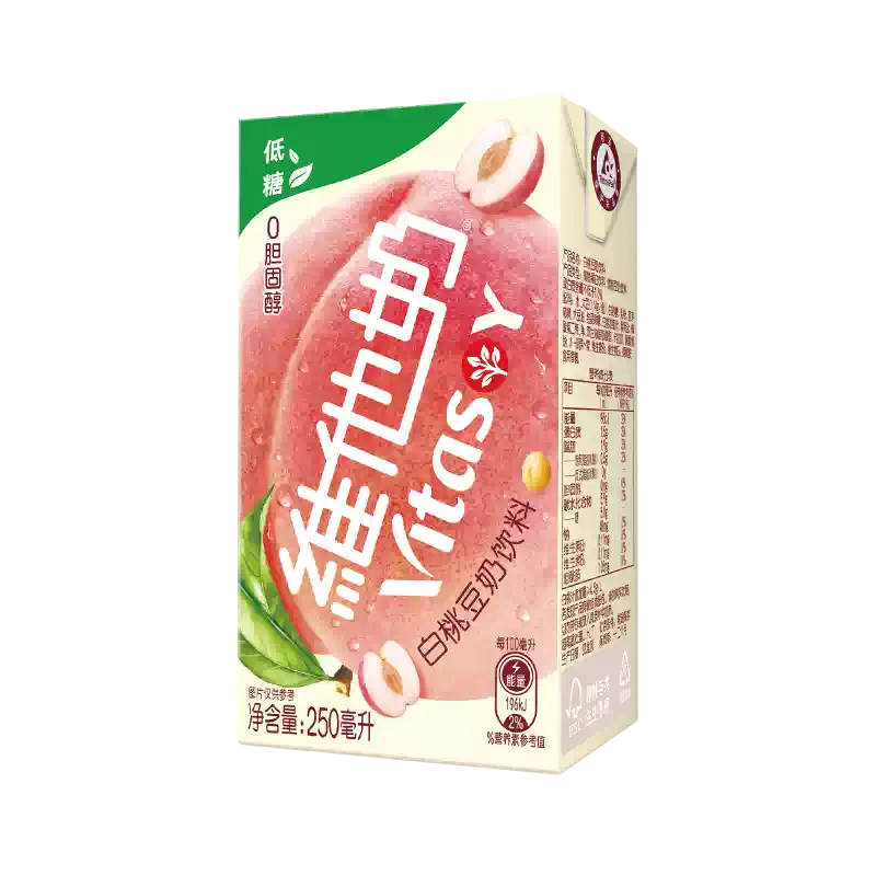 维他奶 豆奶饮料【白桃】250ml