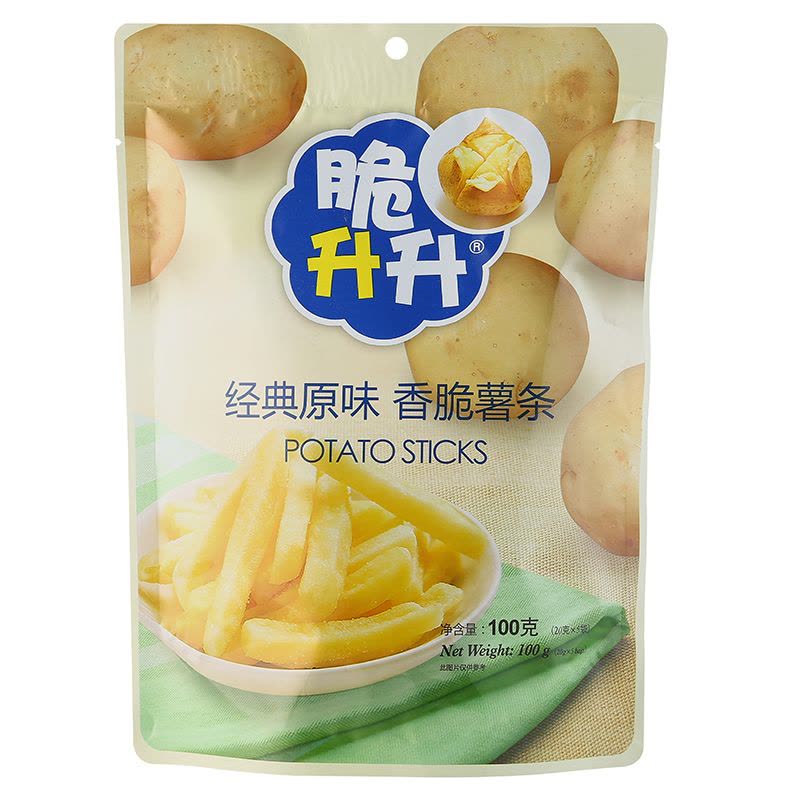 脆升升 香脆薯条【经典原味】100g