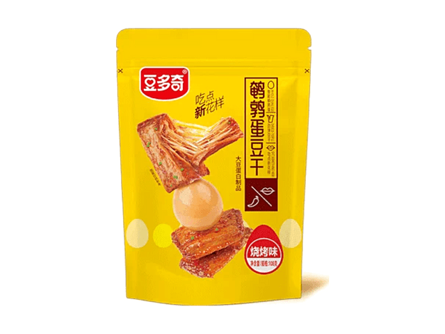 豆多奇鹌鹑蛋豆干烧烤味