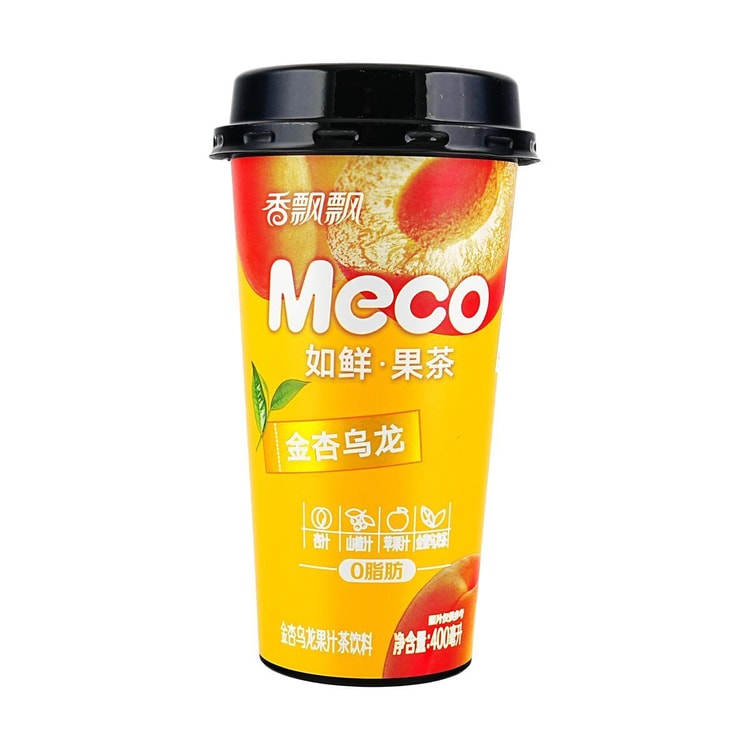 香飘飘 Meco果汁茶【金杏乌龙味】400ml