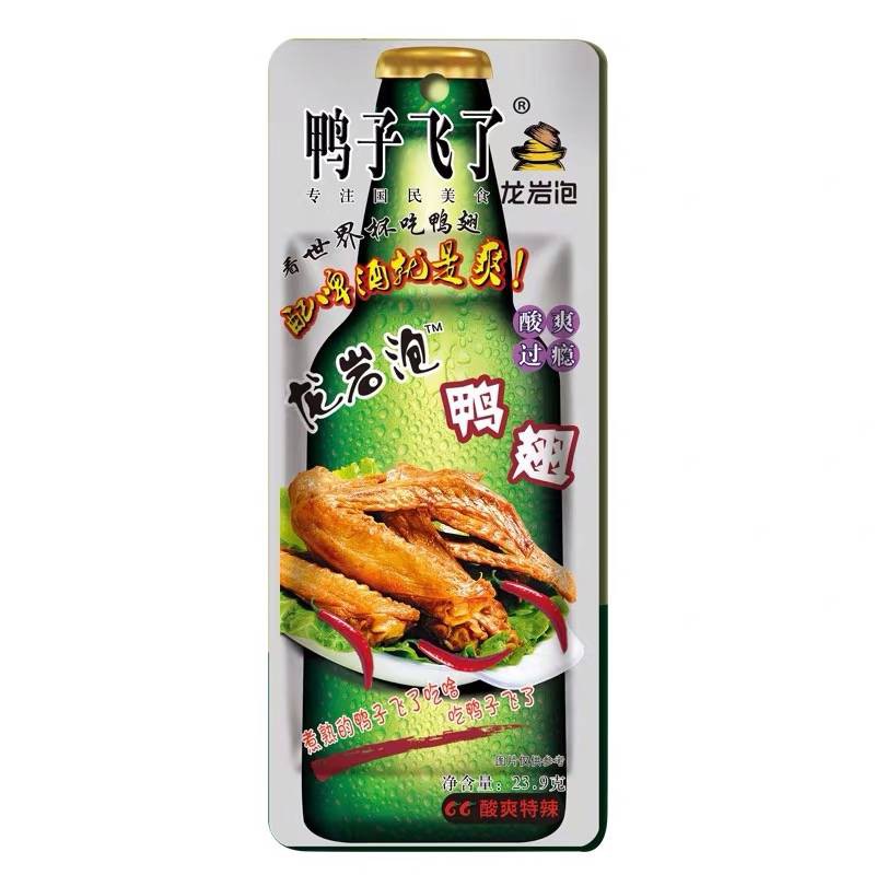 鸭子飞了龙岩泡鸭翅 34g