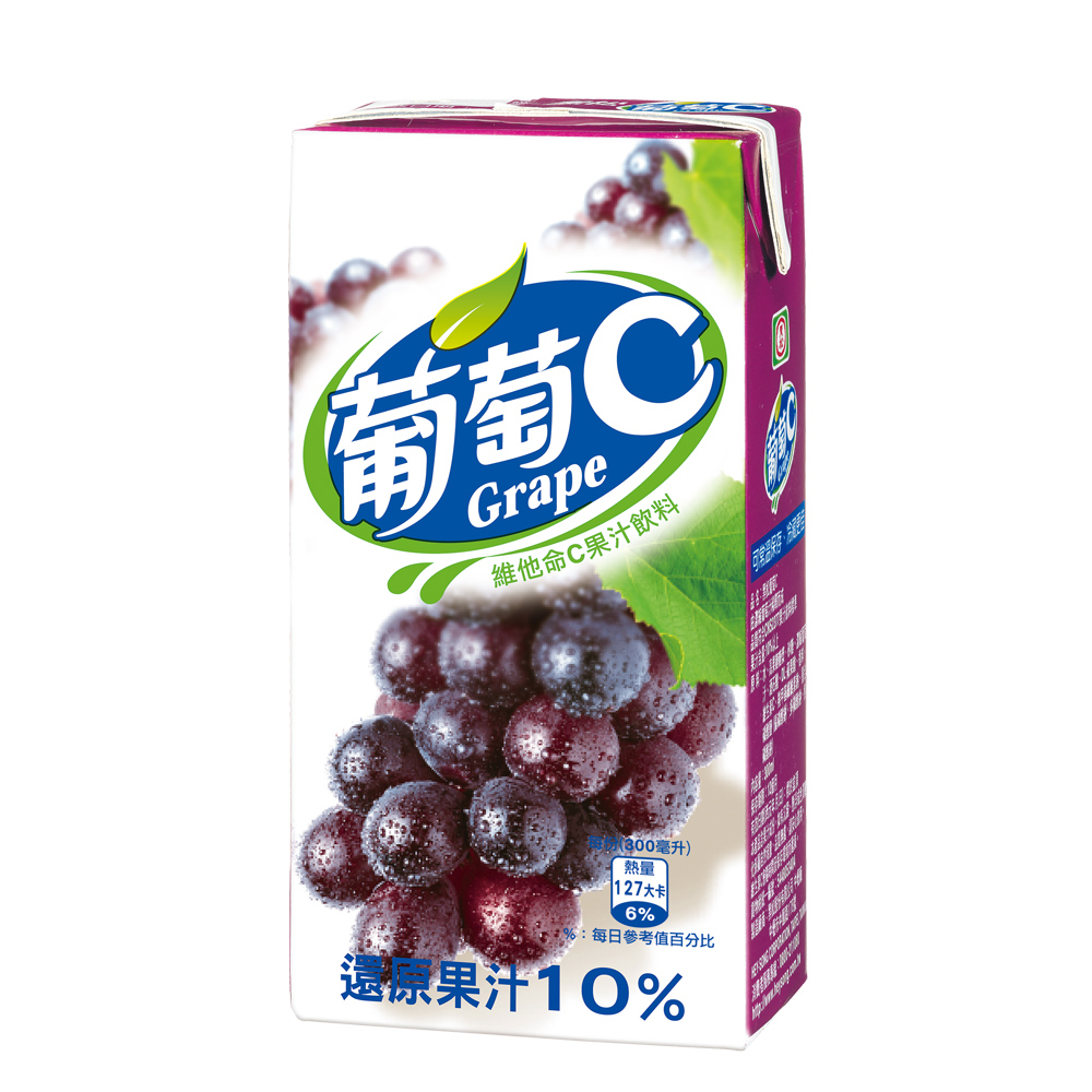 黑松 果汁果味饮料【葡萄C】300ml